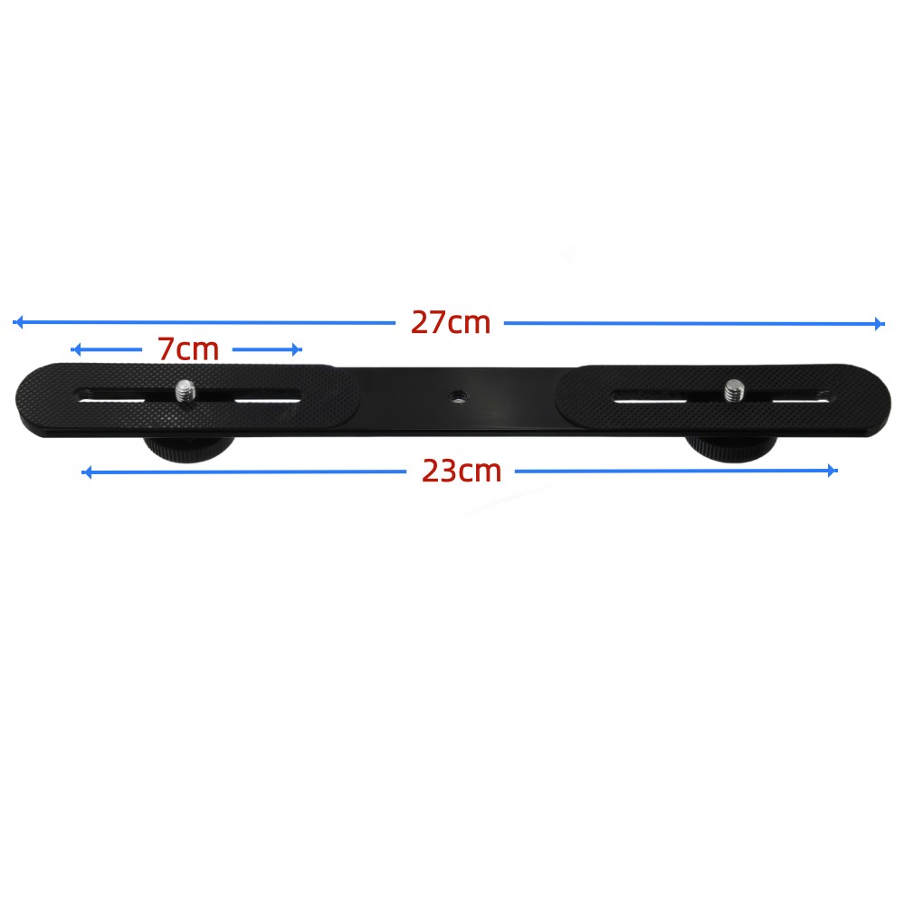 Dual Flash Bracket 1/4'' Screw - Photography Lighting Description recension och pris