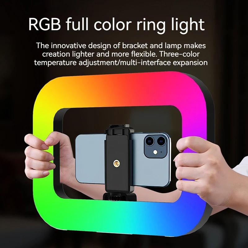 RGB Handheld Ring Fill Light P - Photography Lighting Handheld recension och pris