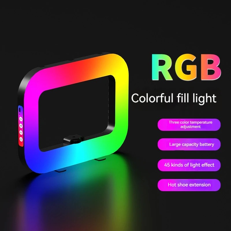 RGB Handheld Ring Fill Light P - Photography Lighting Handheld recension och pris
