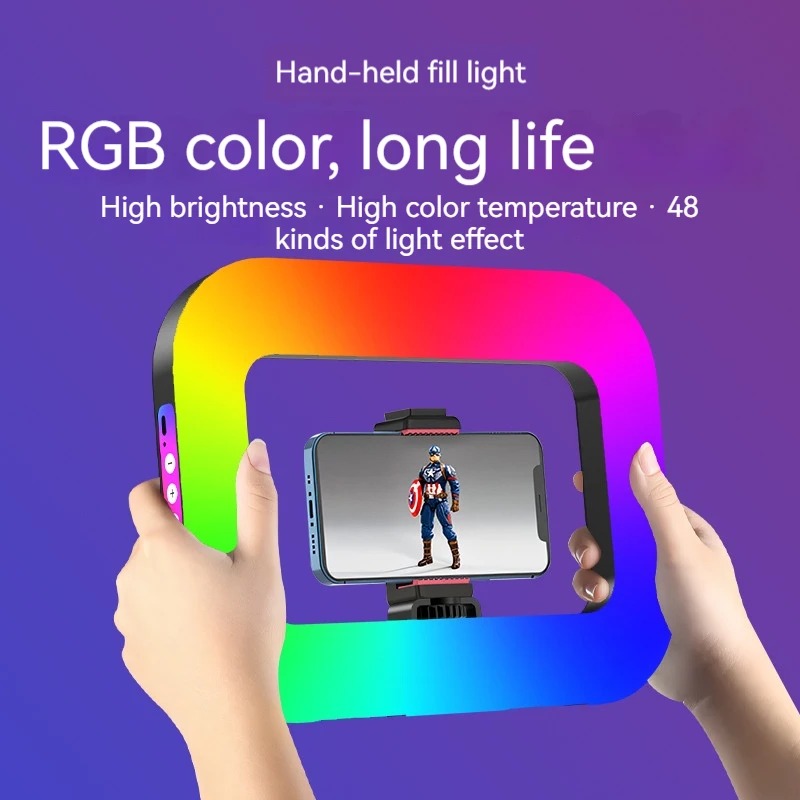 RGB Handheld Ring Fill Light P - Photography Lighting Handheld recension och pris