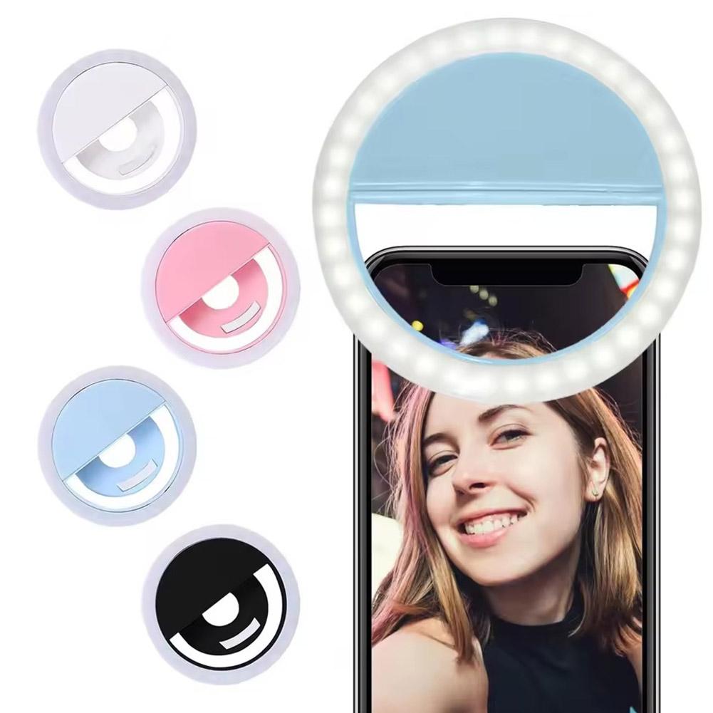Clip On Selfie Ring Light Rech - Photography Lighting Description recension och pris