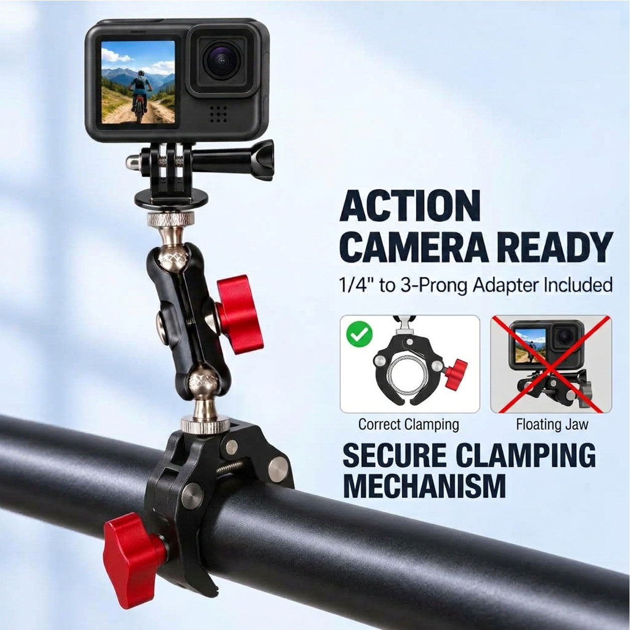 SOARSHOT Camera Crab Clamp Mag - Photography Lighting Description recension och pris