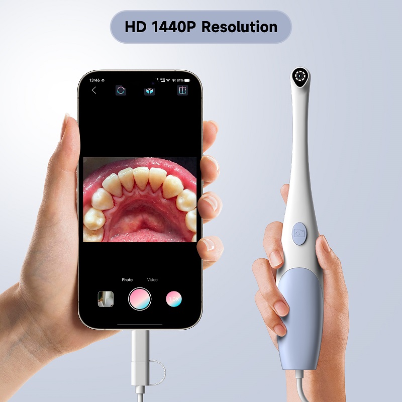 Oral Endoscope Camera 1440P Ph - Photography Lighting Handheld recension och pris