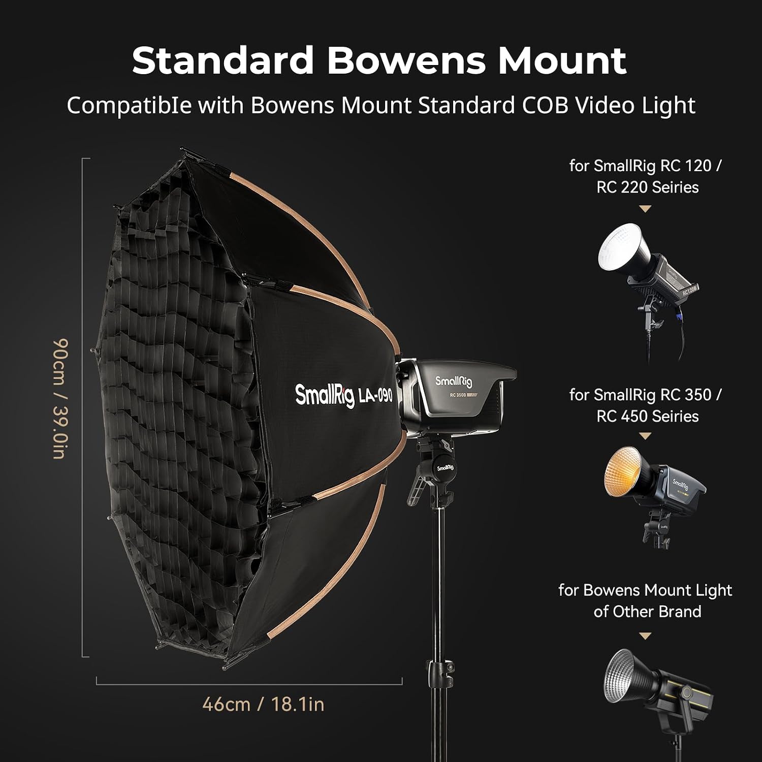 35-Inch Bowens Mount Octagon S - Photography Lighting Kit Portable recension och pris