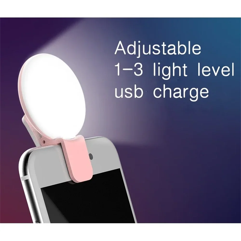 Portable Mini Selfie Ring Ligh - Photography Lighting Description recension och pris